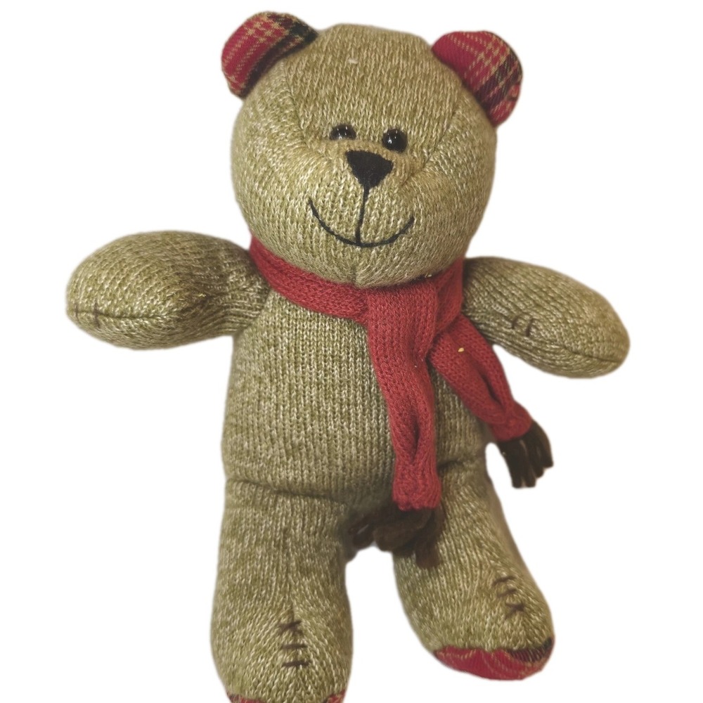 2009 88th Edition Starbucks Coffee Plush Bear Holiday Bearista Toy  Christmas 9"